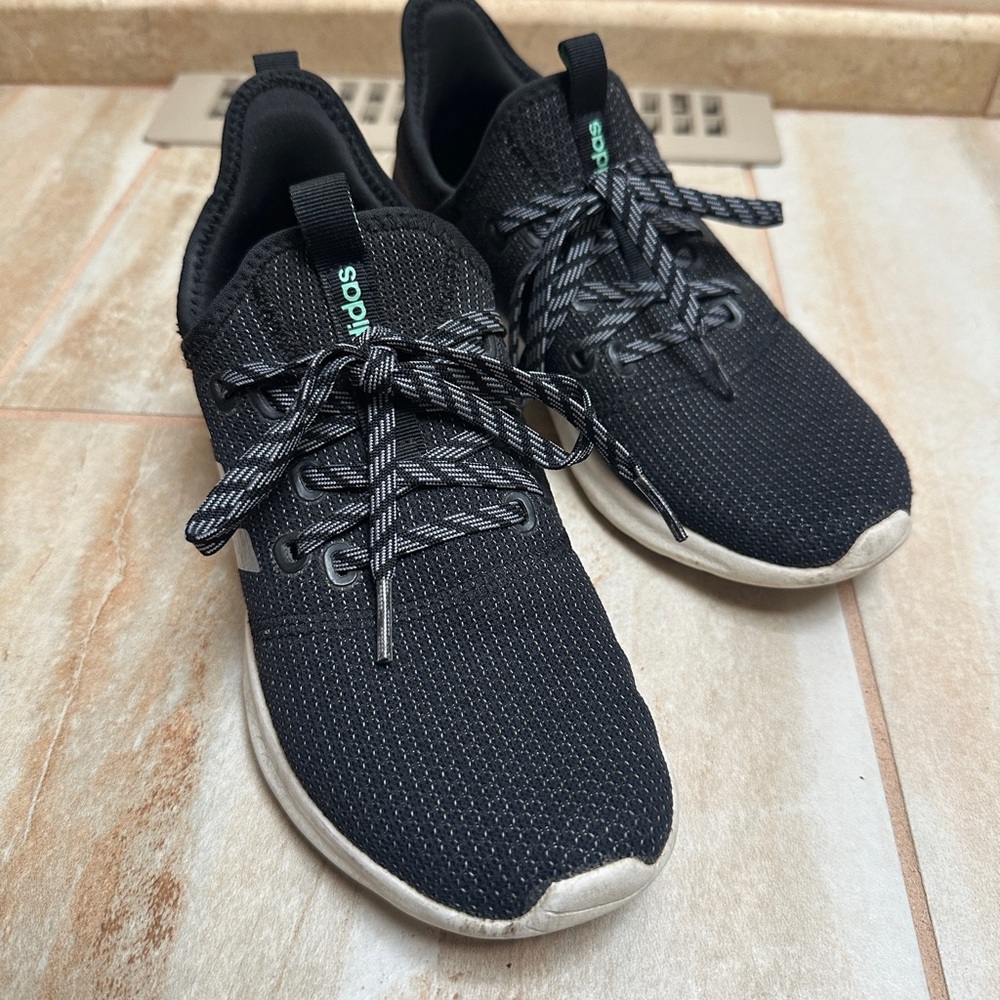 Adidas Cloudfoam Women's Black Sneakers